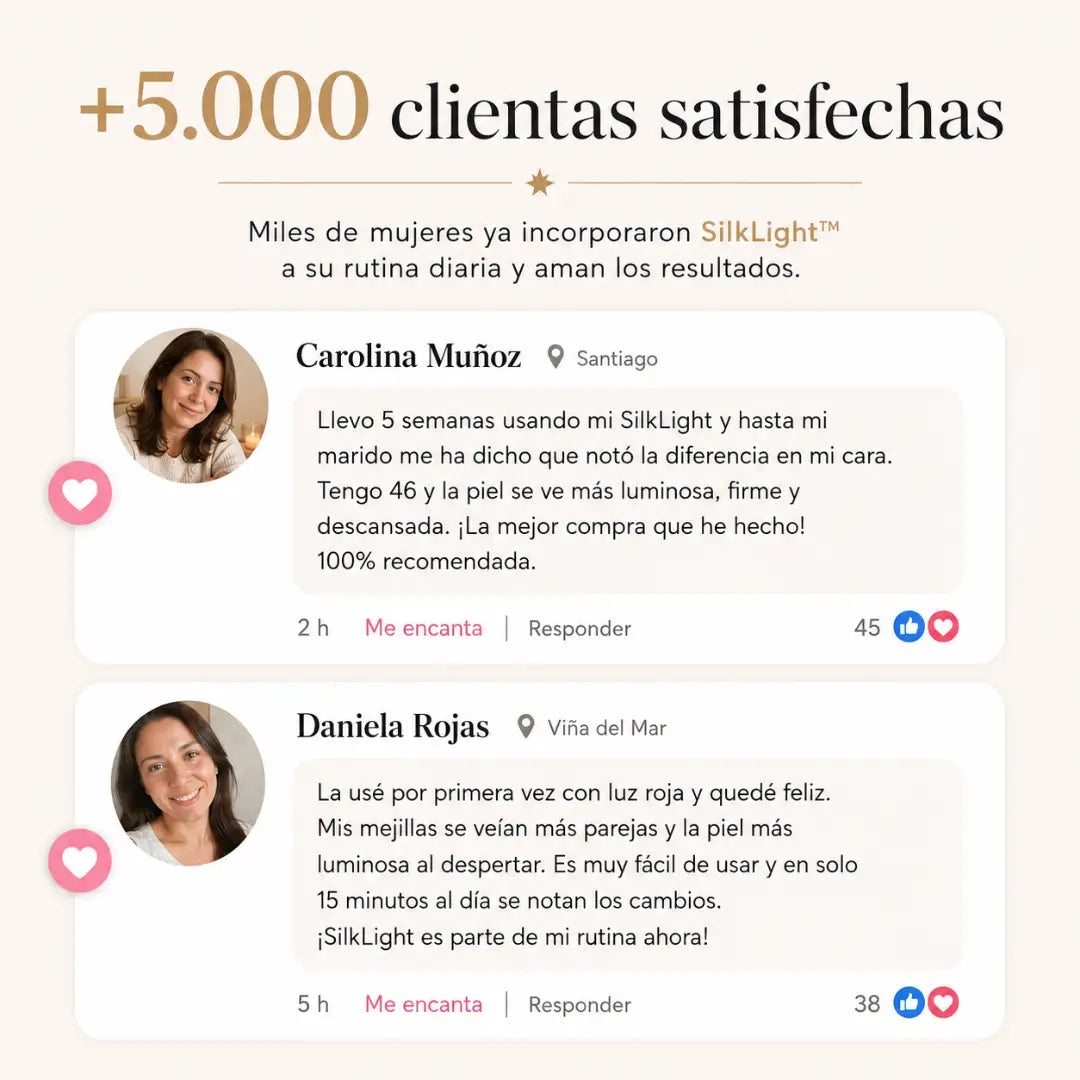 SilkLight™ - Vuelve a sentir una piel más firme y tersa.
