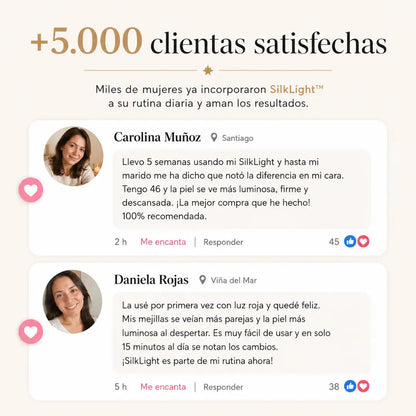 SilkLight™ - Vuelve a sentir una piel más firme y tersa.