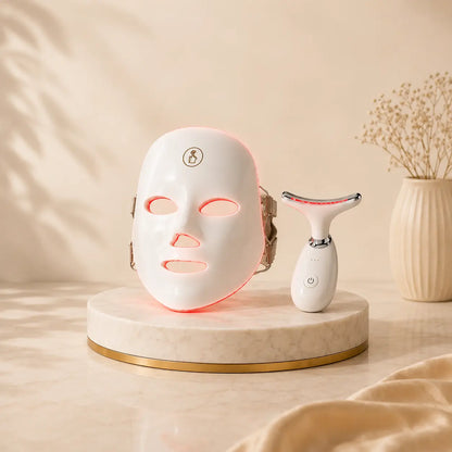 Pack SilkLight™ & SilkLift™ - La solución completa de terapia LED para Rostro y Cuello